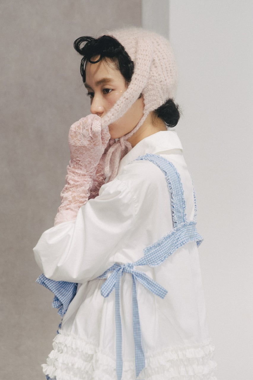 リボンローズハーネス BLUE