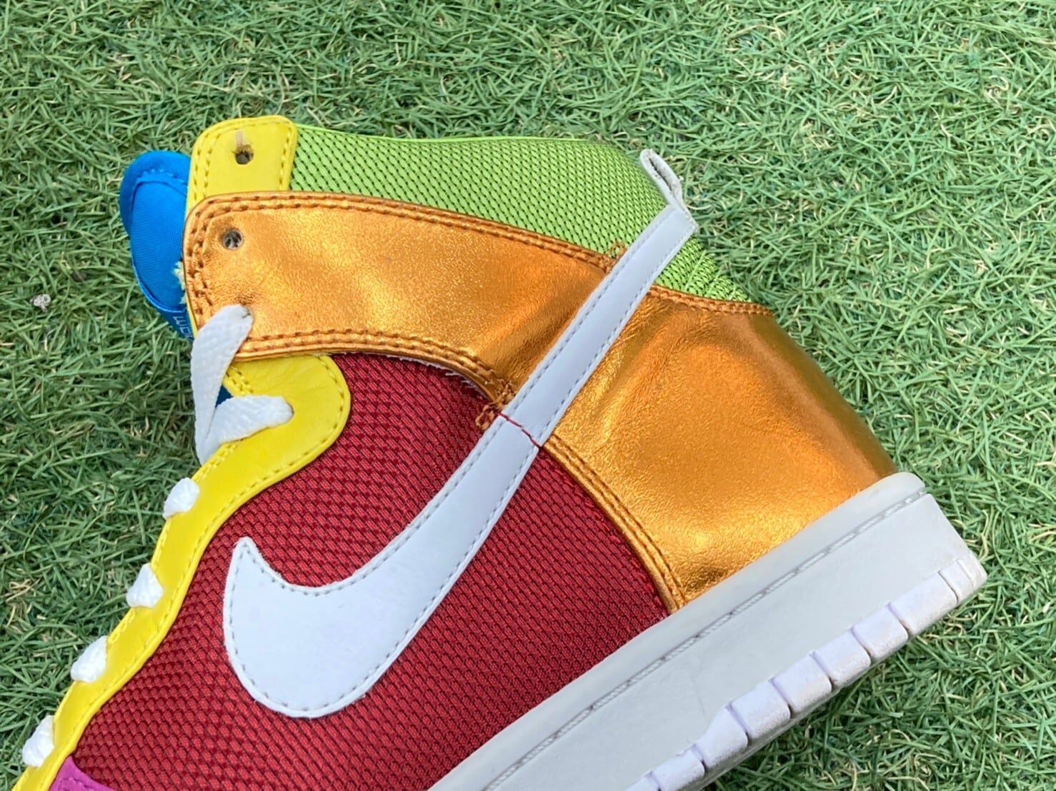 NIKE WMNS DUNK HIGH PREMIUM MULTI 26.5cm 317814-111 55738 | BRAND 