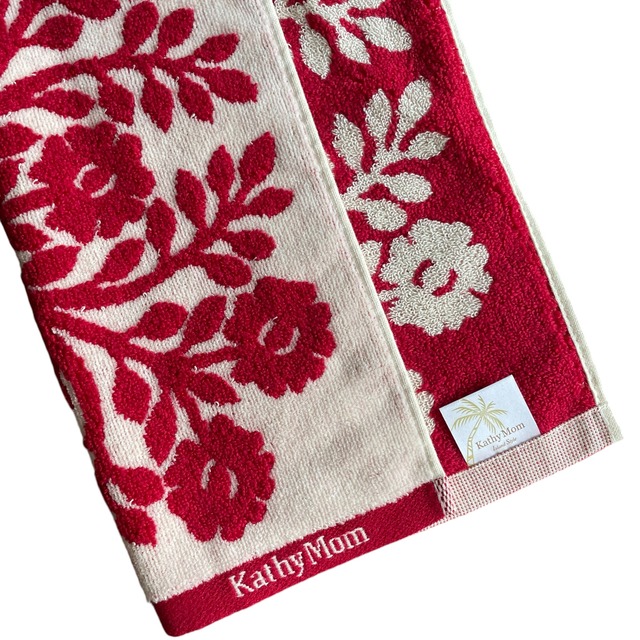 【2種類】ハンドタオル /  Kathy Mom Island Style