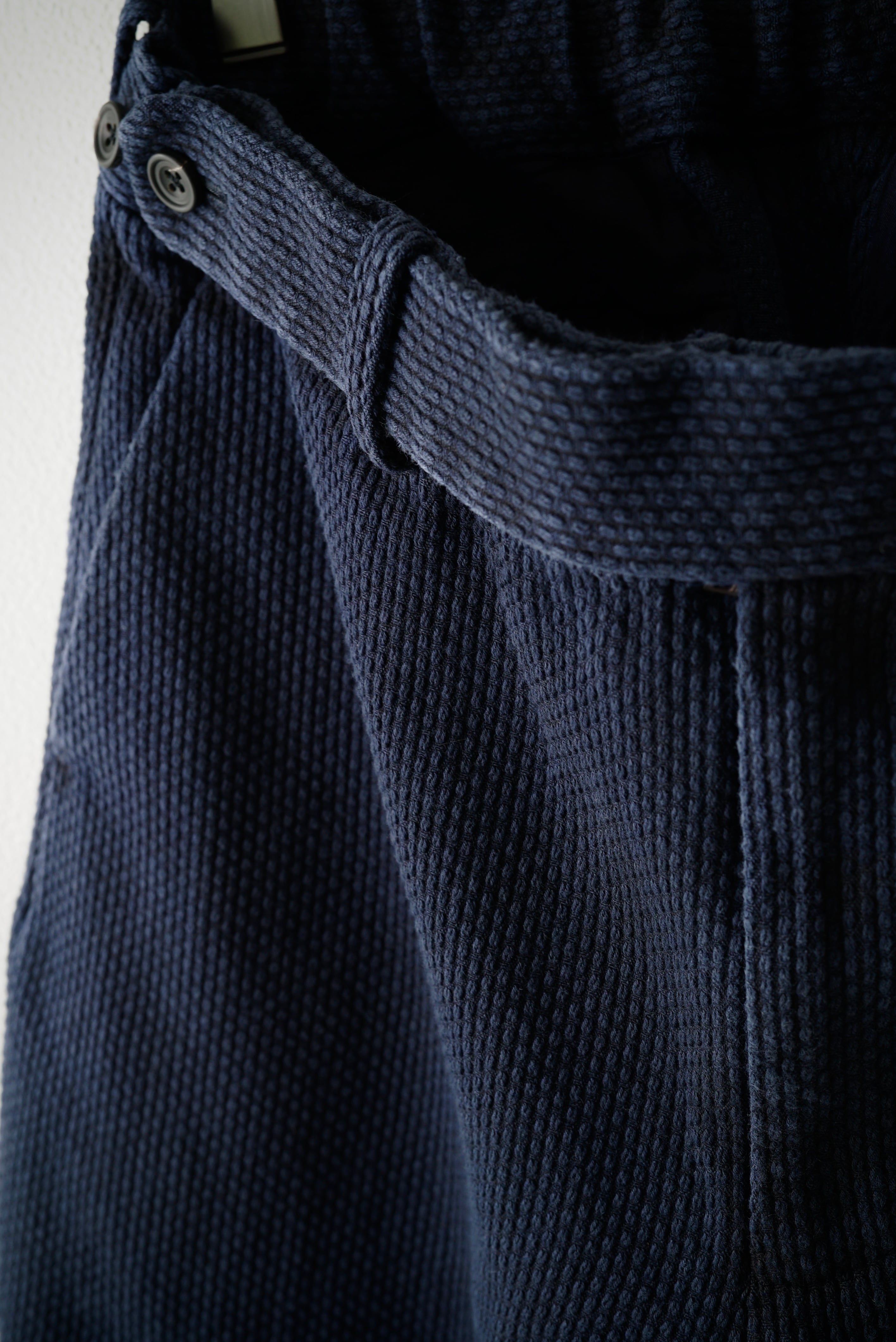 Sashiko / Side Seamless Slacks (墨+INDIGO) | C O L I N A