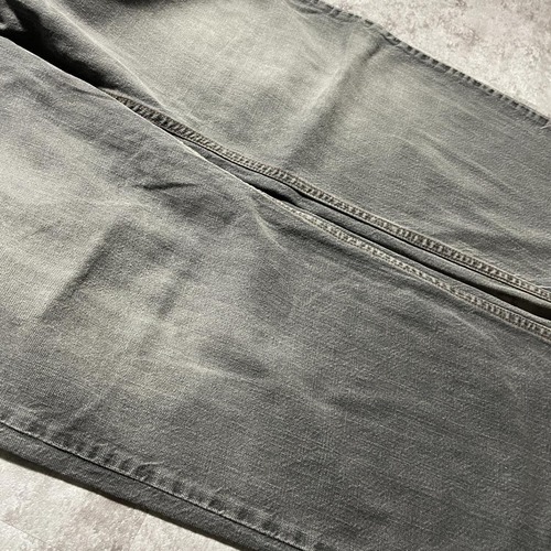 【W40 L32】 メキシコ製 usa levi's 先染ブラック 559 詳細写真12