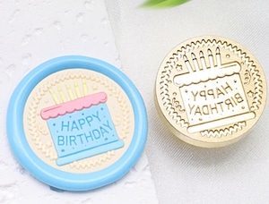 スタンプ(バースデーケーキ2)