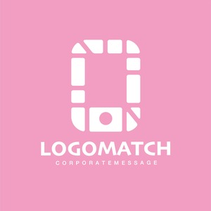 カラフルに繋がるOとスマートフォンのロゴ