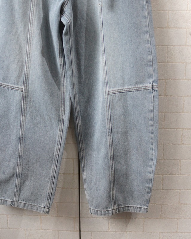 【hunch】デニムバレルパンツ　(260160)