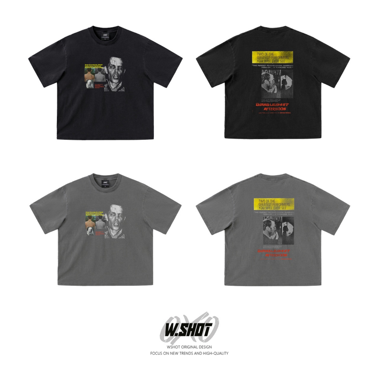 WSHOT Original Old News Boxy Fit Tee WS099