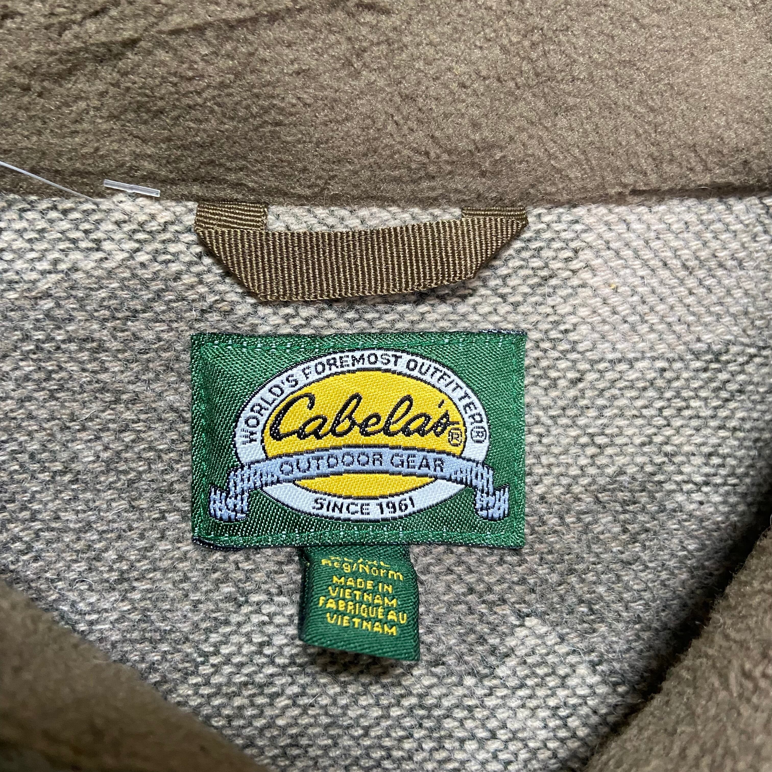Cabela’s ウールジャケット XL 刺繍 迷彩 古着屋OLDGREEN