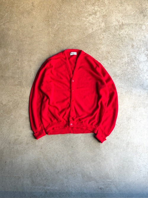 USA製 70's Pickering “ACRYLIC KNIT CARDIGAN”