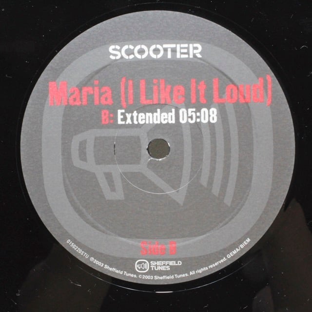 Scooter / Maria (I Like It Loud) [015022-0 STU] - 画像3