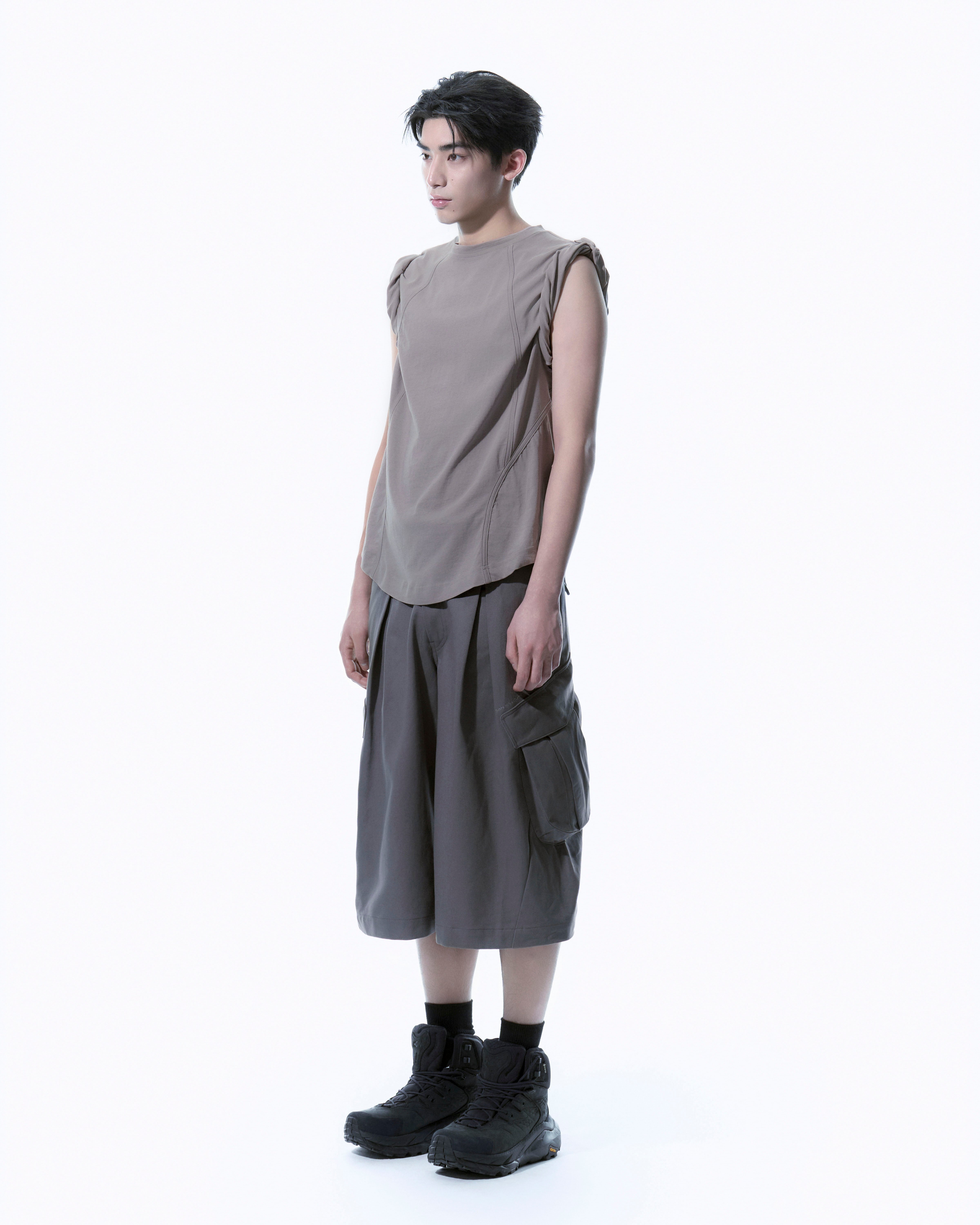 San san gear ROLLABLE Tシャツ サンサンギア SAN SAN GEAR] ROLLABLE T-SHIRT [LIGHT PURPLE] 正規品 韓国ブランド