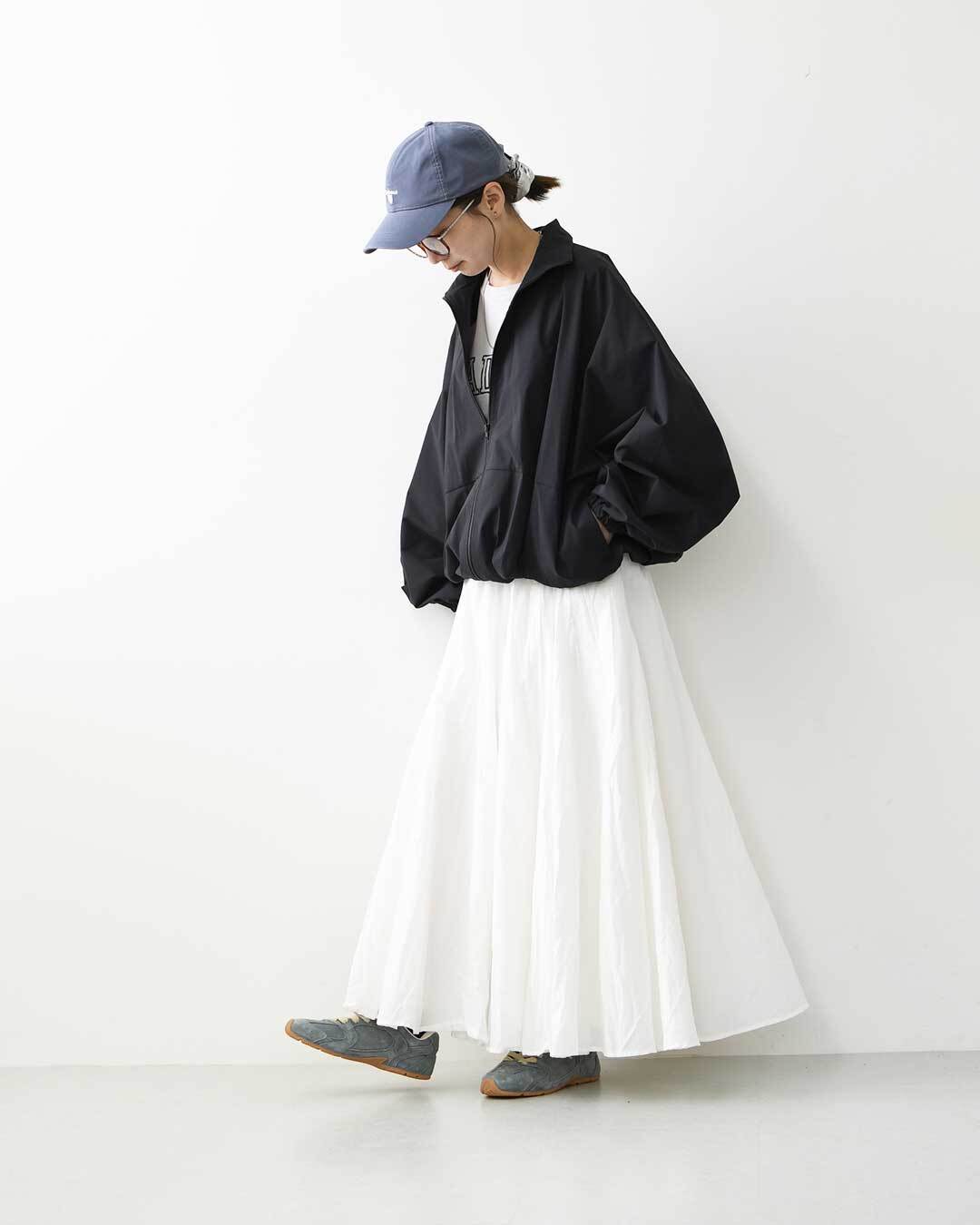 mizuiro ind [ミズイロ インド] high neck zip blouson [3-270080