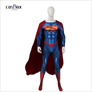 全身タイツ マント スーパーマン17号 立体感 コスプレ衣装 Superman Cosplay スーツ サイズ豊富 オーダー 仮装 ハロウィン Cosbox