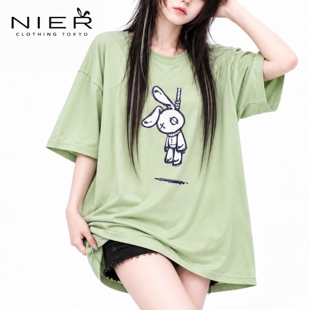 《早い者勝ち大特価新作》首吊りNieRちゃんBIG T-SHIRT