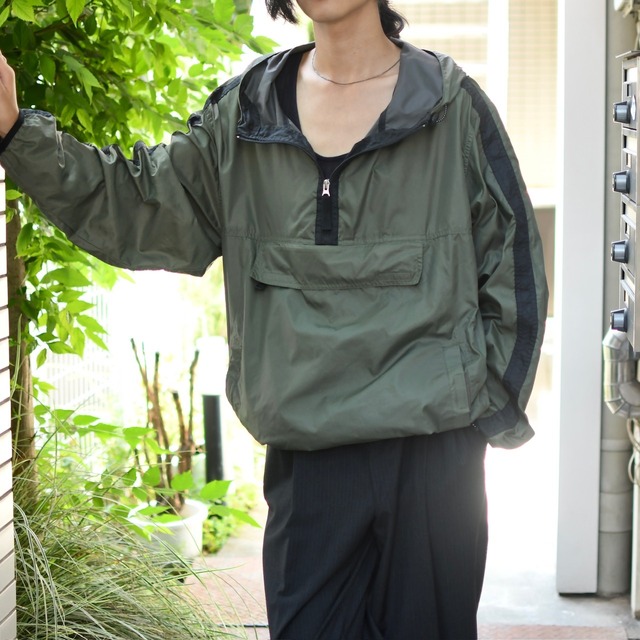 GAP side line packable anorak parka