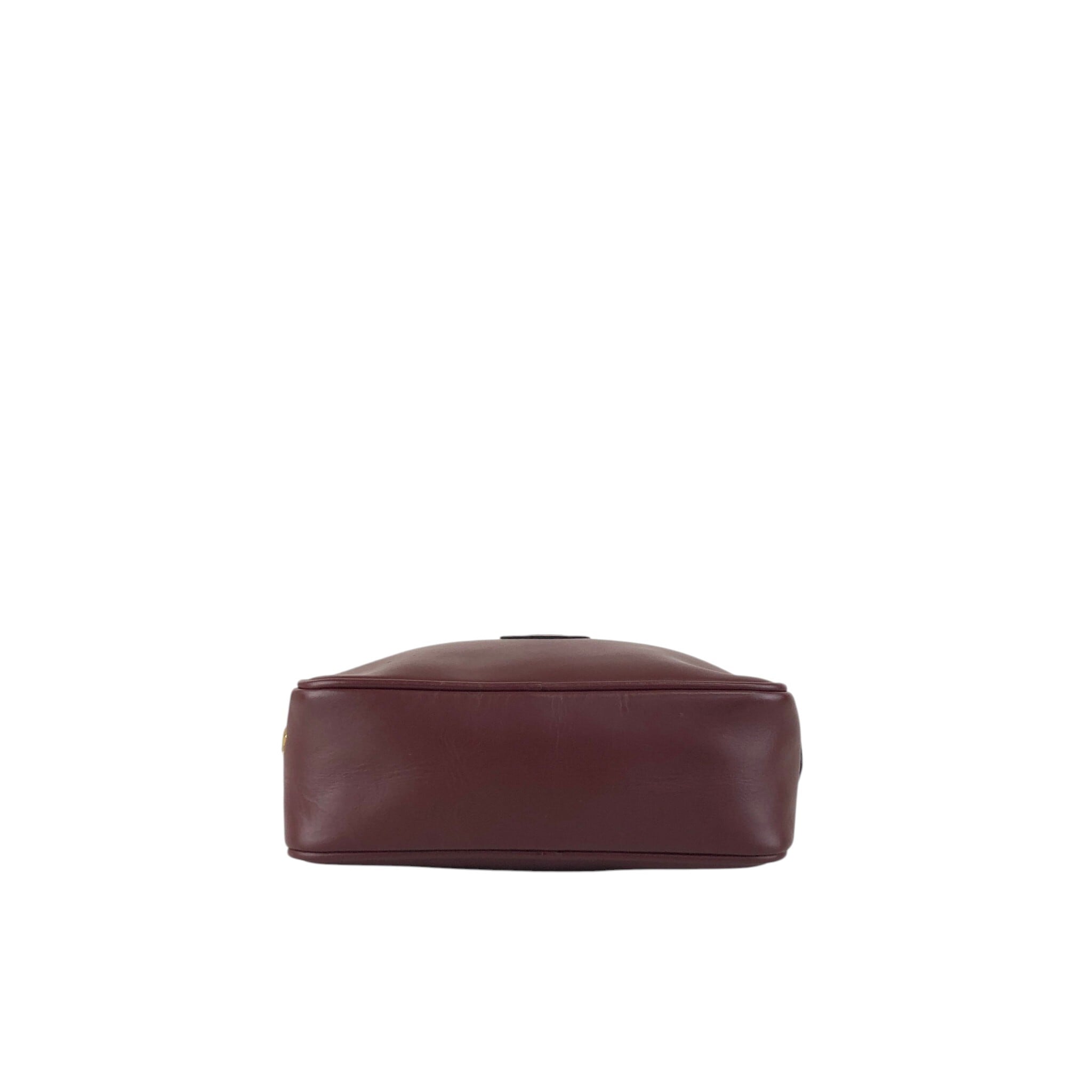 Cartier カルティエ ショルダーバッグ ボルドー マストライン レザー
