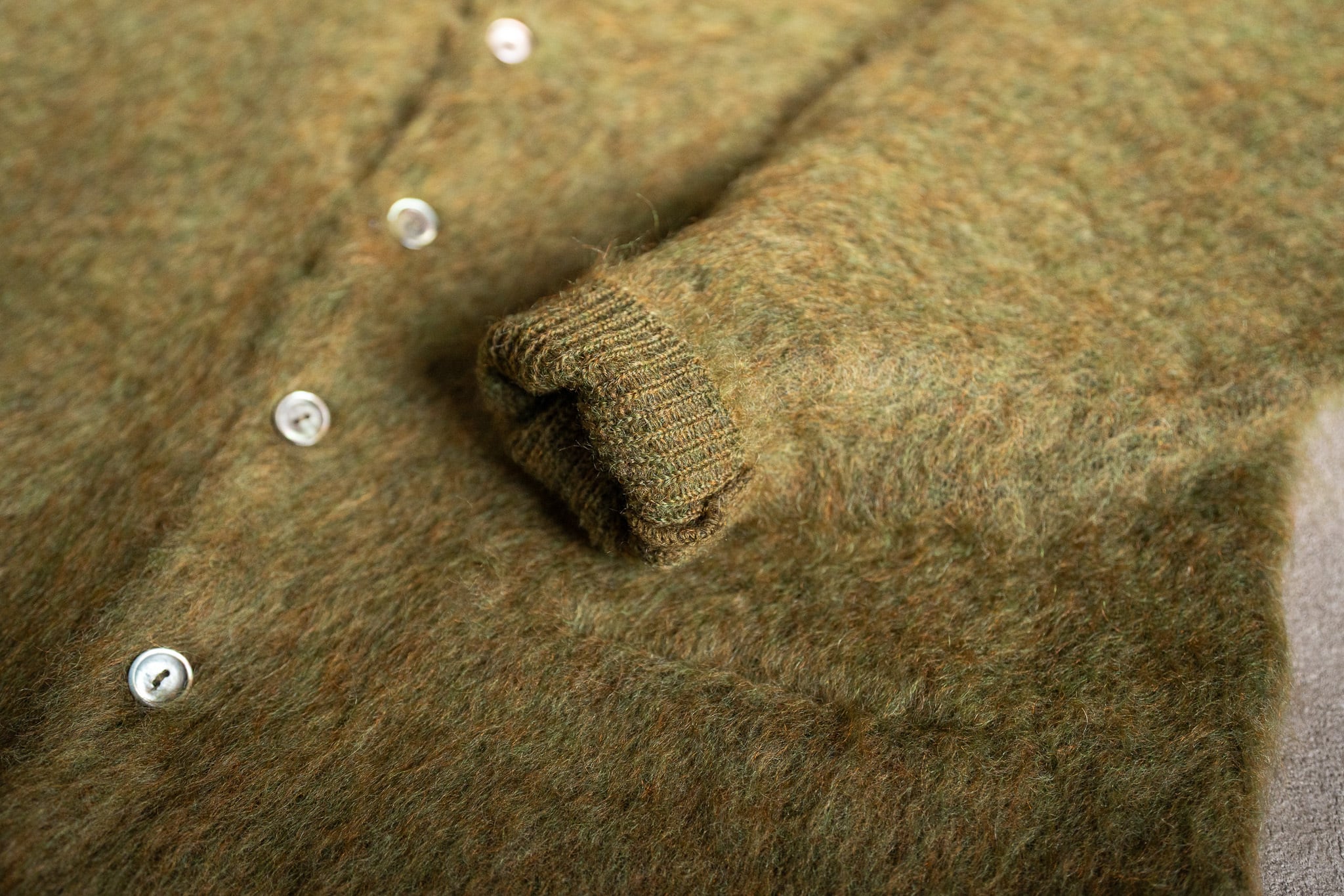 Authentic Reproduction Products®】Premium Classic Mohair Cardigan