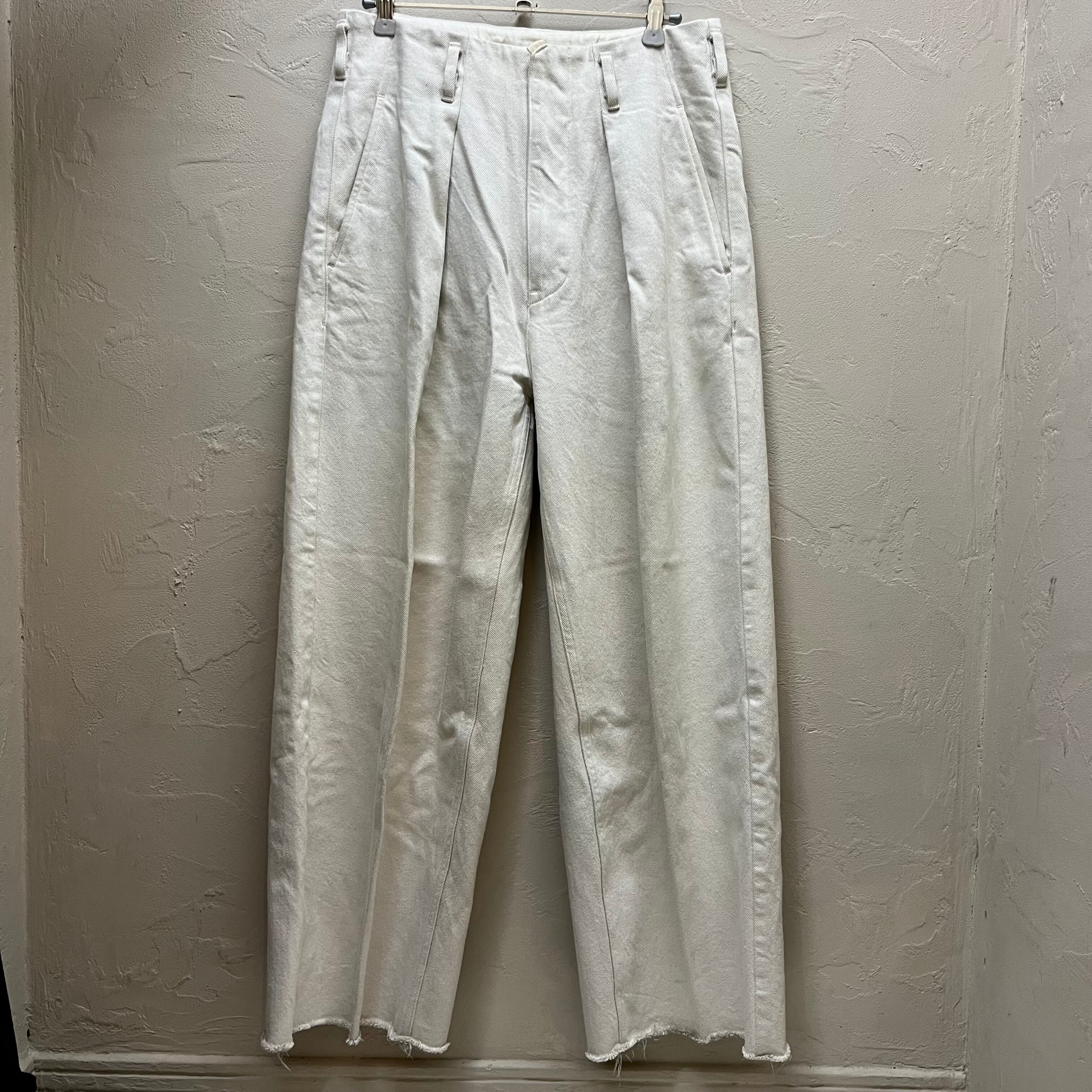 saby サバイ 21SS TUCK BAGGY BINGO DENIM PANTS タックバギーデニム 