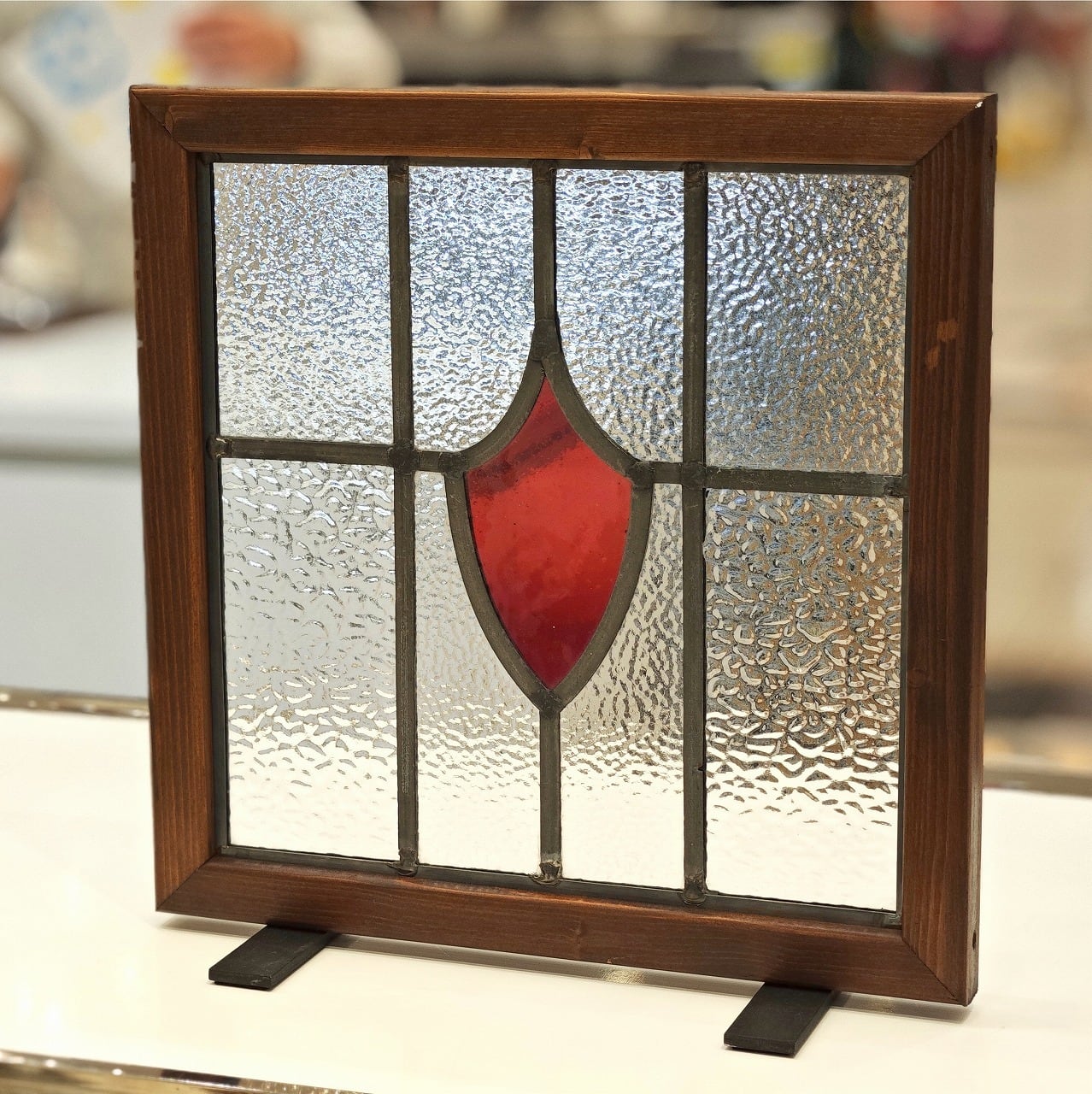 ステンドグラス 英国アンティーク 英国アンティーク】 アンティークステンドグラス F8-839a | トシ