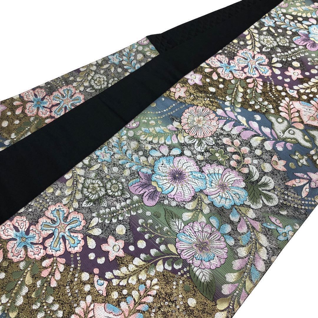 ☆ 袋帯 作家物 美しい辻が花模様 金通し 草緑色 O-3245 袋帯 作家物 美しい辻が花模様 金通し 草緑色 O-3245 【公式通販】