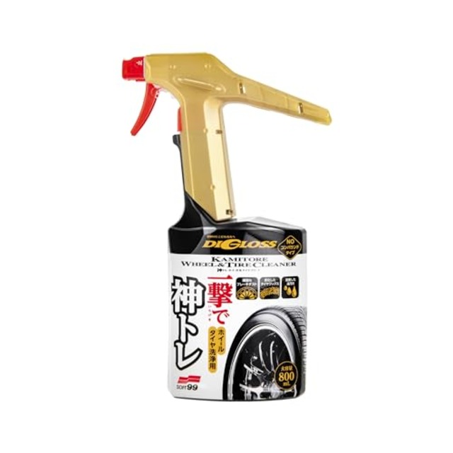 ソフト99(SOFT99) DIGLOSS(ディグロス) 足回りケア 神トレ ホイール&タイヤクリーナー 自動車用ホイールタイヤの洗浄用 02098