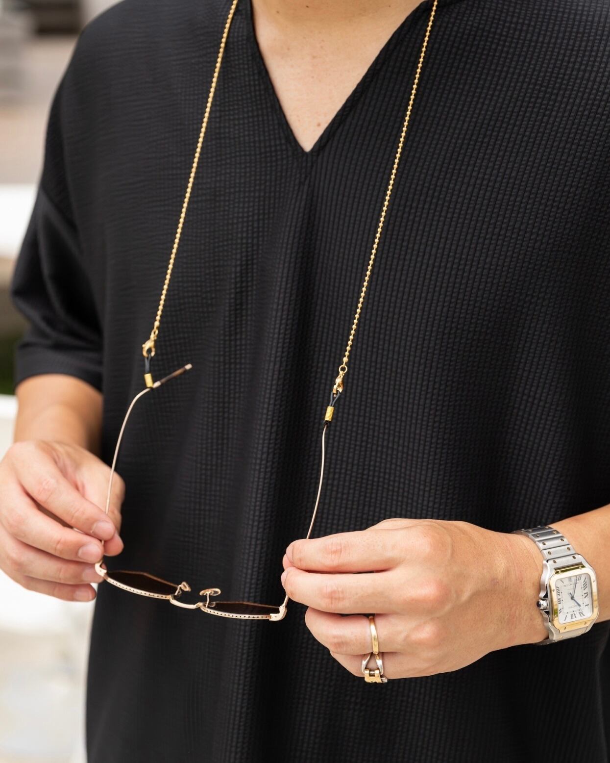 ball chain glass cord［RN23-015］ | rifiny