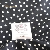 フラメンコ 衣装 イベリア IBERIA 日本製 トップス ブラウス ブラック系 ホワイト系 黒 白 水玉 ドット リボン 軽い 薄い ダンス パーティ 発表会 軽い 薄い フラメンコブラウス ドット柄 水玉模様 黒白 水玉シャツ レディース レディース ダンス衣装 舞台衣装 ステージ衣装 発表会衣装 パーティー衣装 かわいい 軽量 薄手