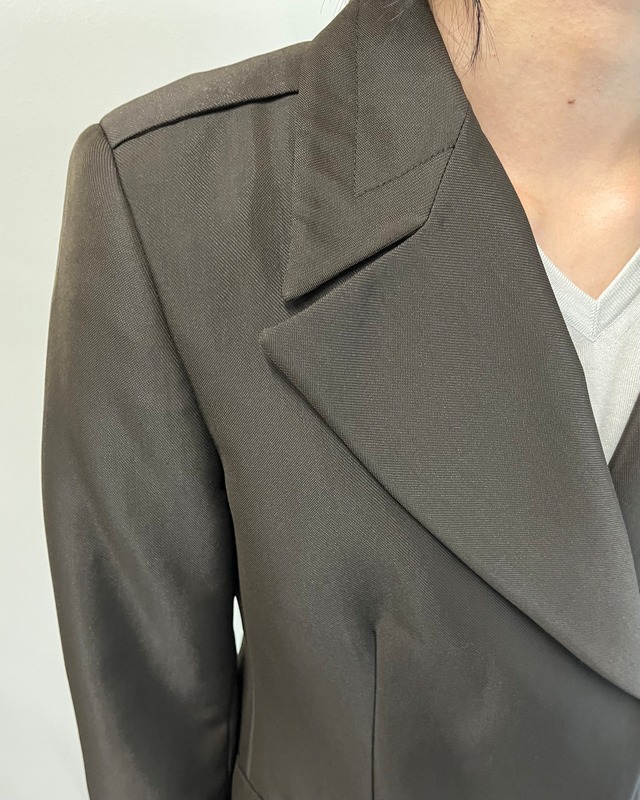 【1996/FW GUCCI by Tom Ford】peaked lapel tailored jacket