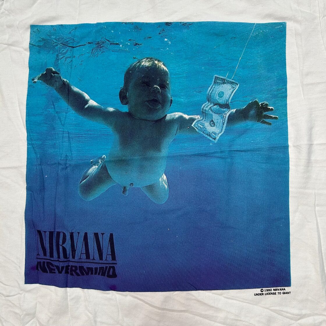 9480 NIRVANAブートT ロックTシャツ 半袖 両面プリント L | Pay ID