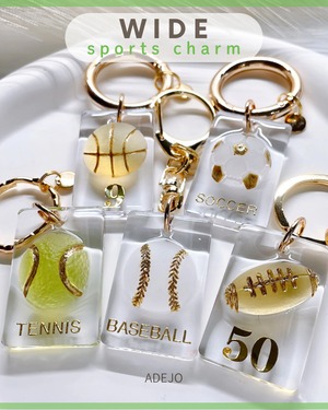 sports charm 【wide】