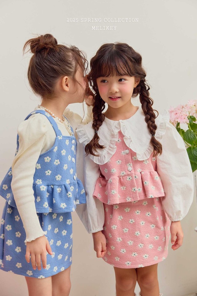 ラスト1 pinkM【即納】<melikey>  Mary bustier set