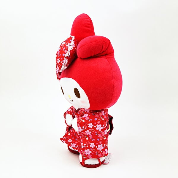 サンリオ マイメロディ 桜着物 M ぬいぐるみ レッド | キャラクター