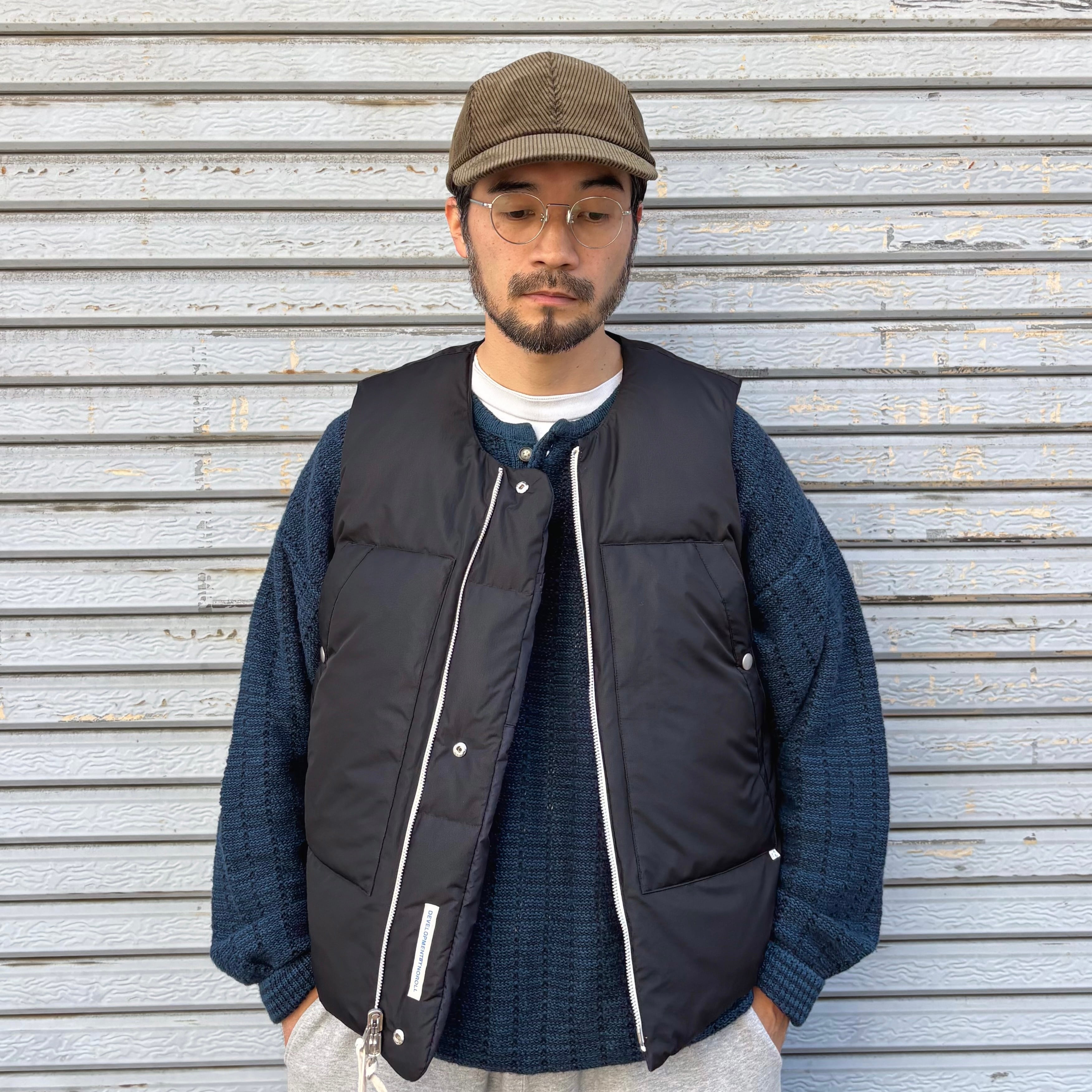 norollダウンジャケット NOROLL|ノーロール】VESTAS TWO FACE DOWN(BLACK／NAVY) – STREAM