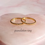 （9号/残り1点）Indian granulation ring