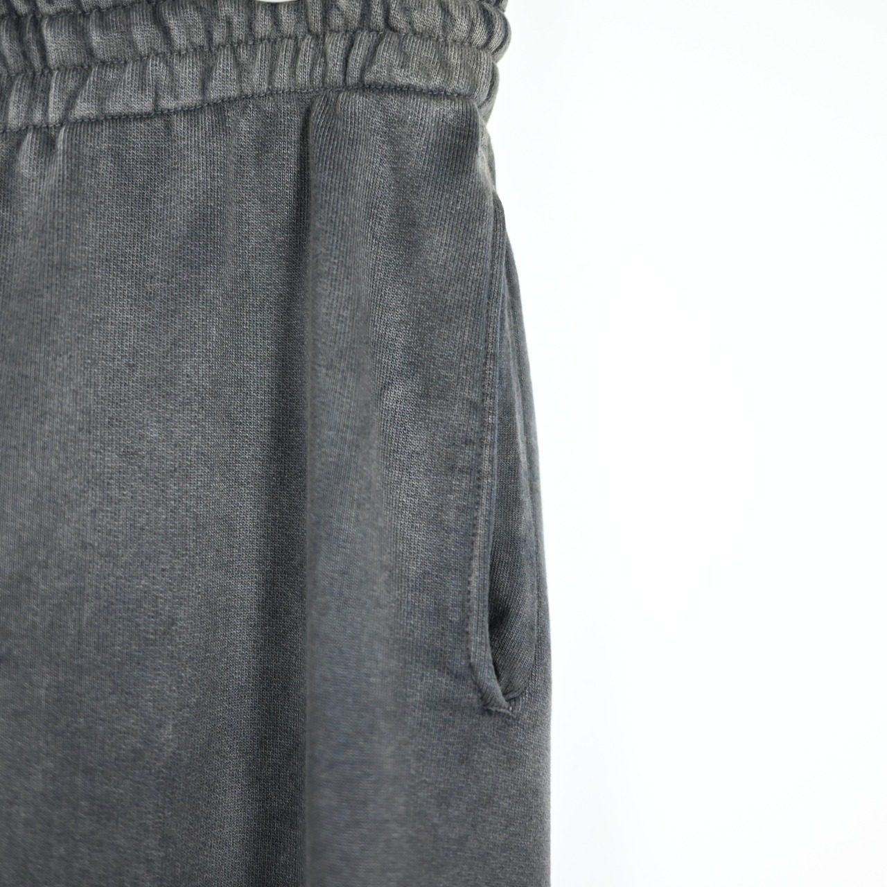 BOWWOW / WEATHERED SWEAT PANTS - BLACK