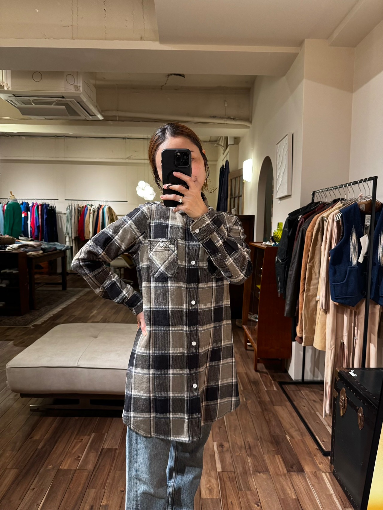THE NORTH FACE PURPLE LABEL Check Shirt