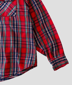 -FIVE BROTHER- Vintage 70-80s L Flannel Shirt made in USA