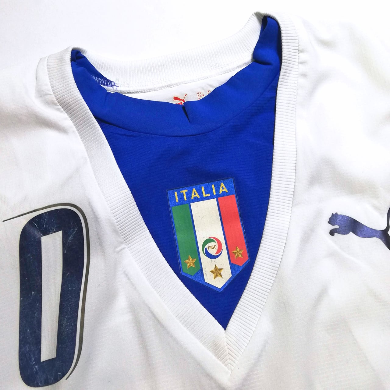 イタリア代表 2006 Puma 選手用 アウェイ半袖 ユニフォーム #10 TOTTI