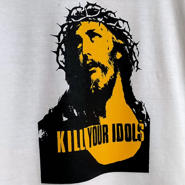 キル ユア アイドルズ GUNS N ROSES アクセルローズ着用 半袖白色 T