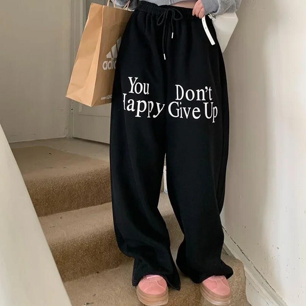 Deeptown-レディース原宿スウェットパンツ,特大のヴィンテージ Deeptown-レディース原宿スウェットパンツ,特大のヴィンテージ