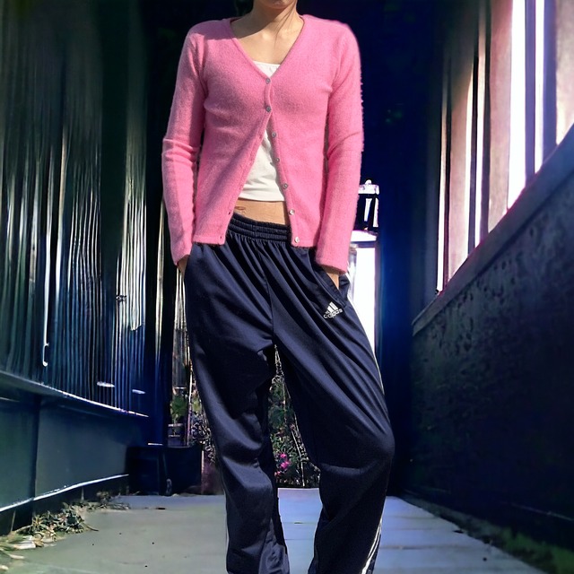 【LADIES】adidas side snap jersey pants