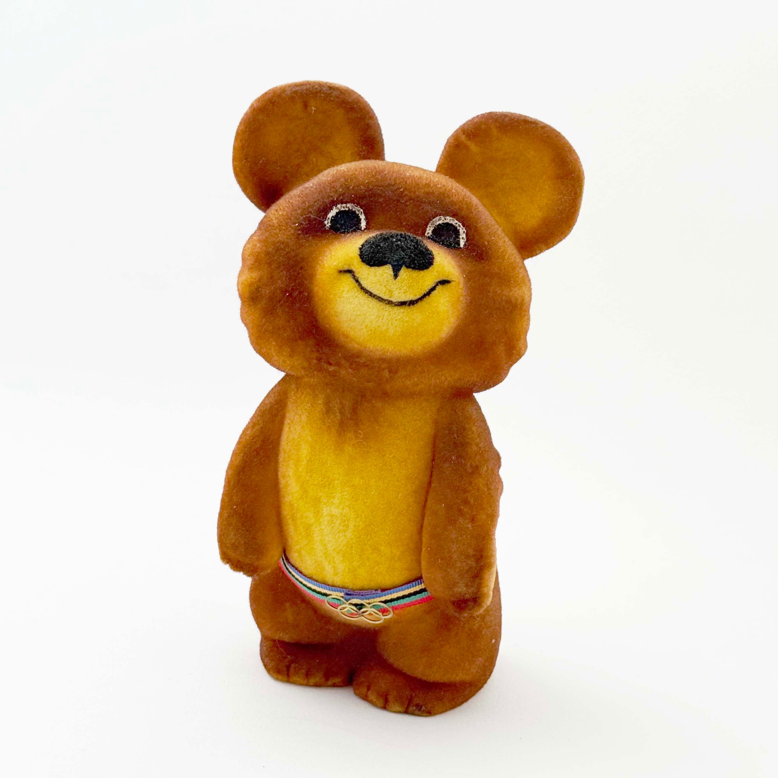 ミーシャのスポンジ人形(オリンピックベルト付き 箱付き完品)