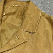 suede leather coverall