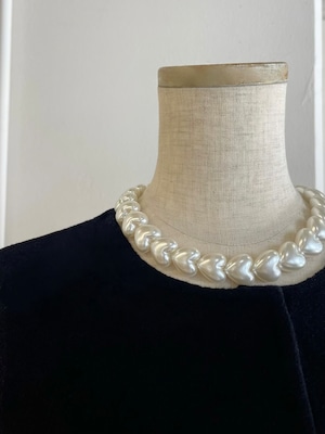 heart pearl necklace (即納)