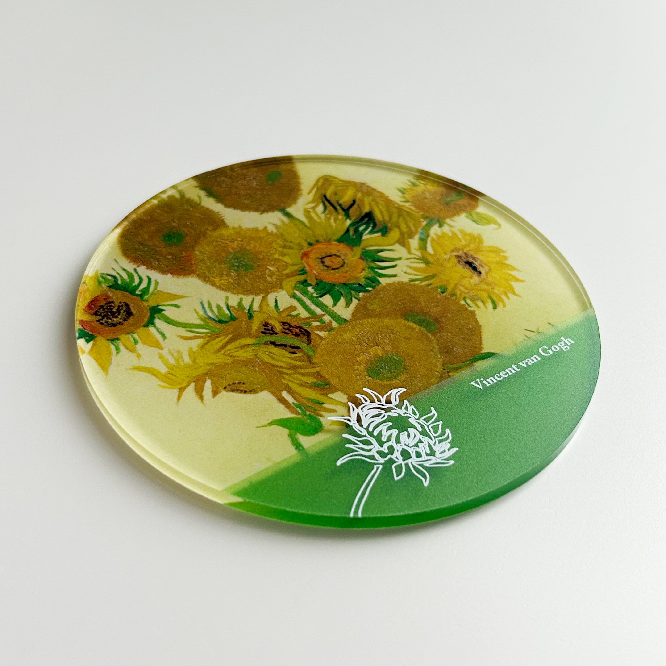 ゴッホ アクリルコースター ひまわり＜東京都美術館ミュージアム