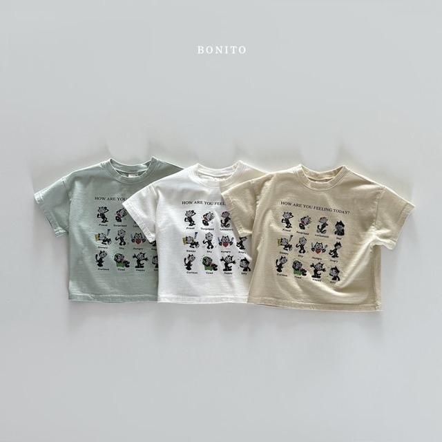 【予約】 BONITO / feeling today tee