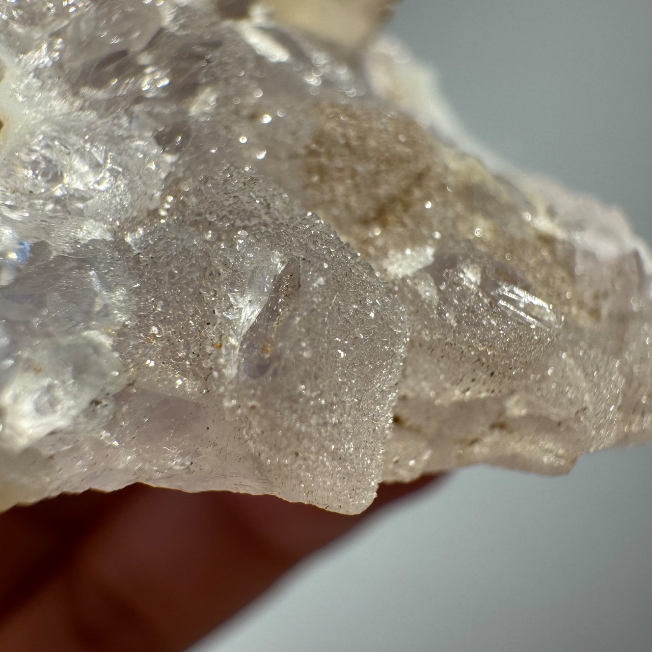 ポンデリングフローライト母岩付き*ブドウ状蛍石原石*251004*天然石*鉱物標本*インテリアストーン