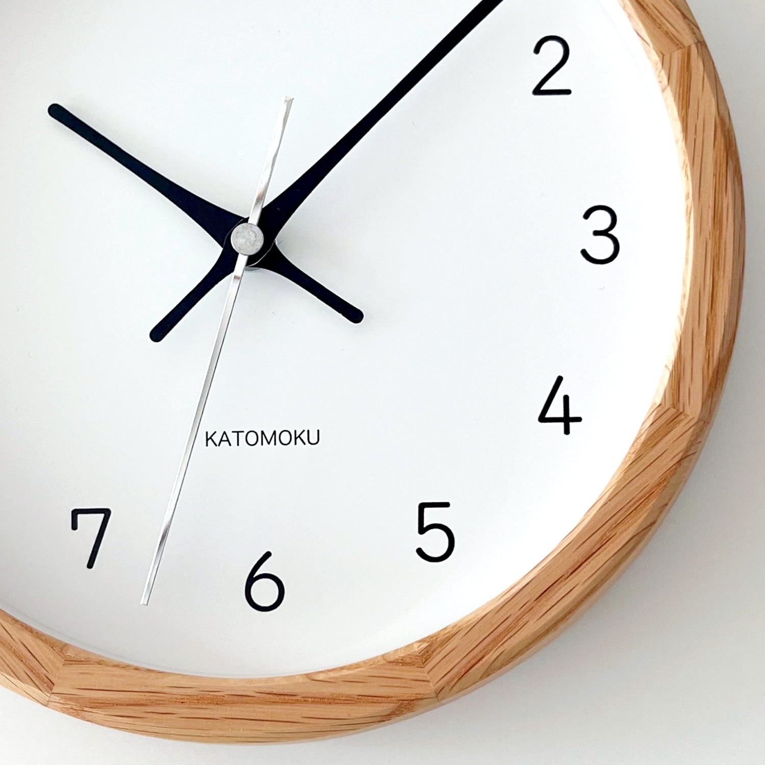 KATOMOKU muku clock 13 オーク km-130OA 掛け時計 | 加藤木工株式会社