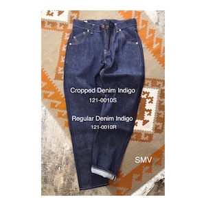 Simva121-0010S Cropped Denim Indigo