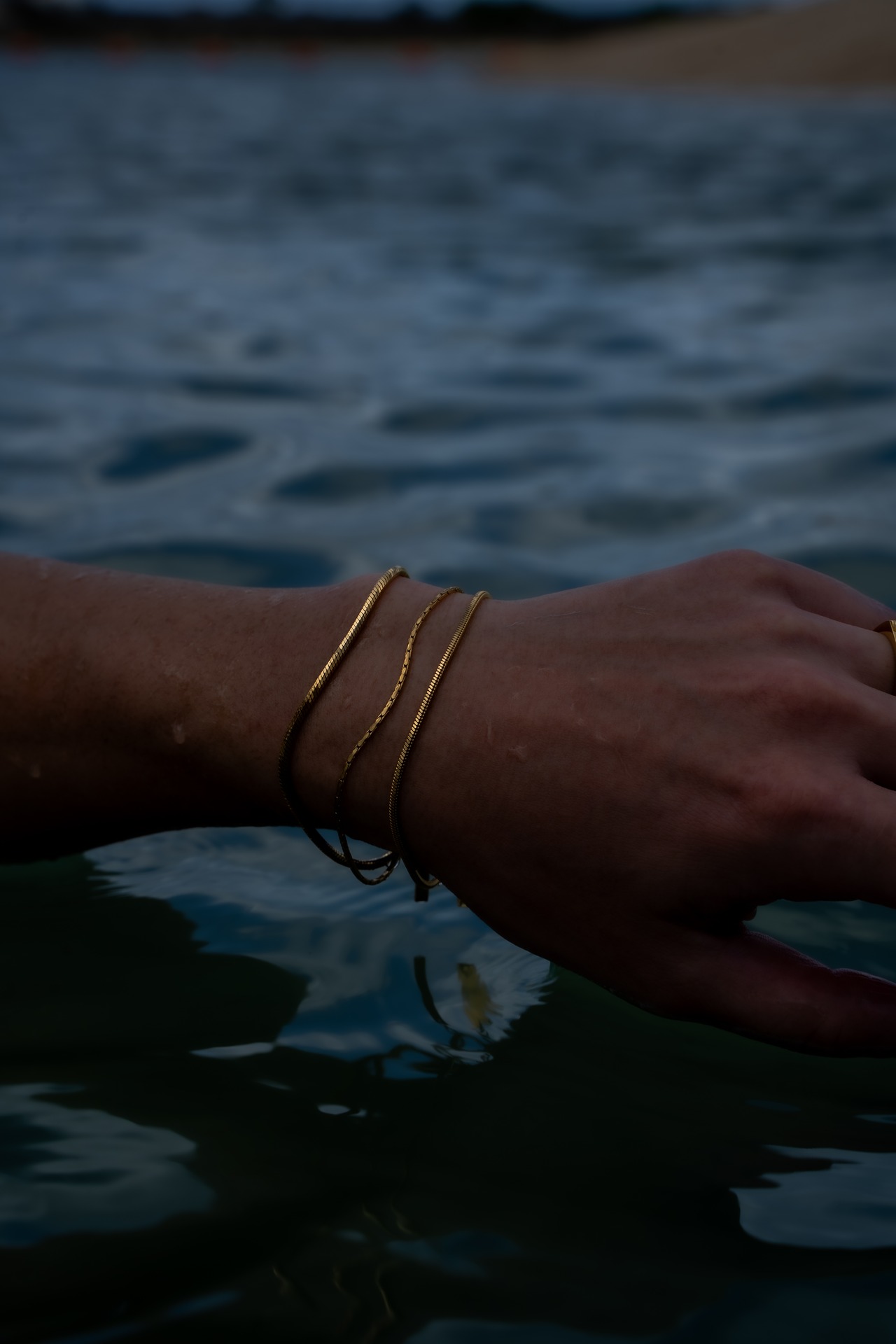 【Wire Skin Bracelet】/ GOLD