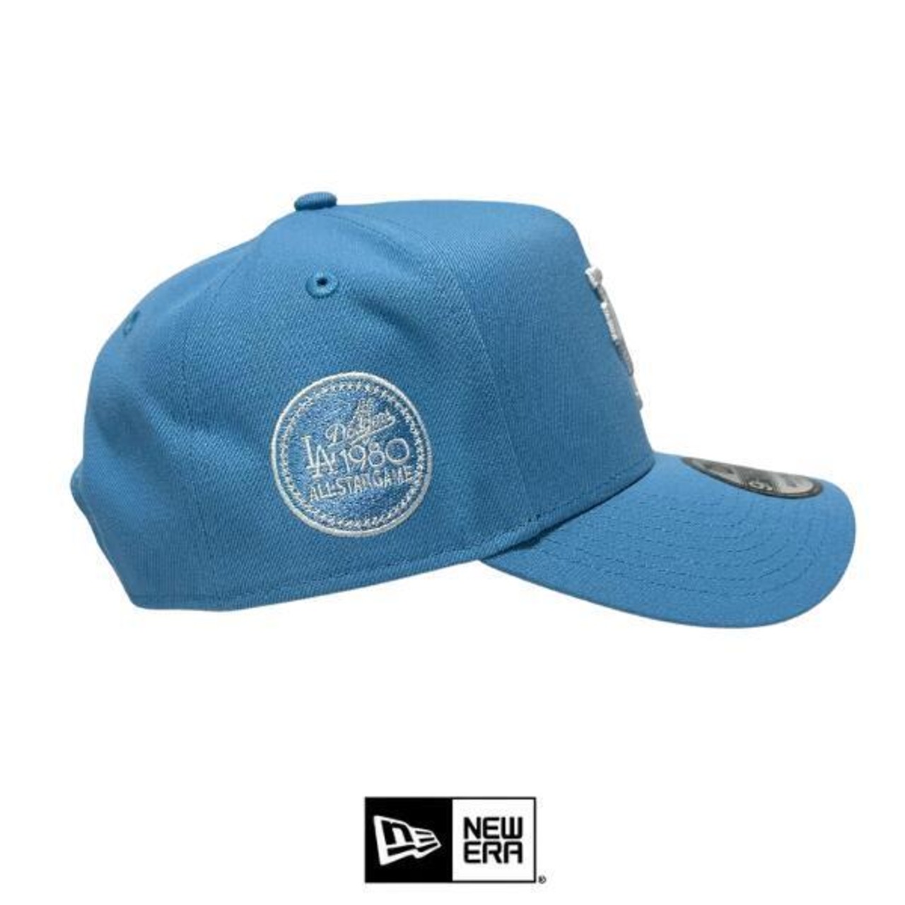 NEW ERA USA 「"LA" Up Side Down 5 Panel BB Cap Sky×White」 - 4