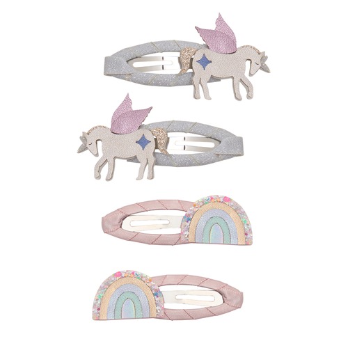 Unicorn and rainbow hair clips_192011 27